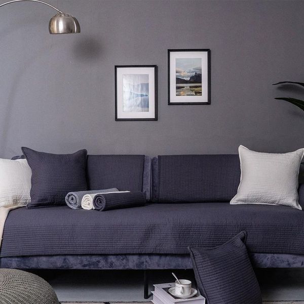 chair covers modern 100% cotton quilted sofa cover white gray solid color couch for soft anti-slip towel bay window mat
chair covers modern 100% cotton quilted sofa cover white gray solid color couch for soft anti-slip towel bay window mat