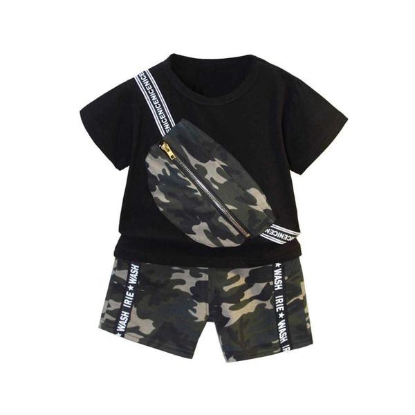 clothing sets baby short sleeves + shorts, camouflage pattern printing, letter stripe stitching casual style summer, White
clothing sets baby short sleeves + shorts, camouflage pattern printing, letter stripe stitching casual style summer, White