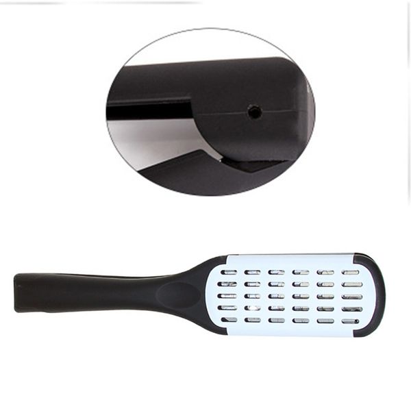 pro hairdressing straightener nylon hair straightening double brushes v shape comb clamp not hurt styling tools diy
pro hairdressing straightener nylon hair straightening double brushes v shape comb clamp not hurt styling tools diy