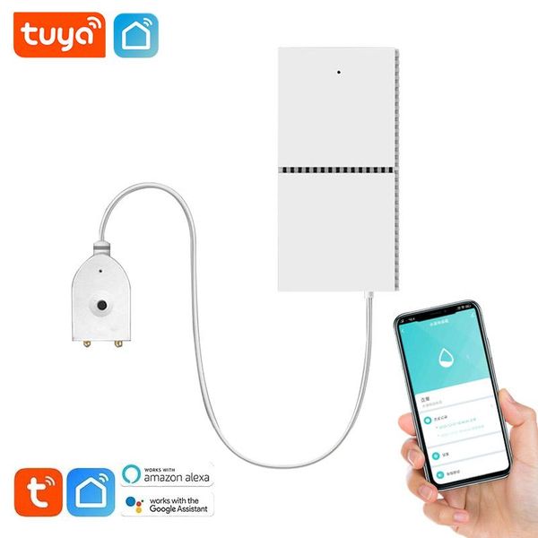 smart home control tuya wifi alarm water leakage independent leak sensor rf433 detector flood alert overflow security system
smart home control tuya wifi alarm water leakage independent leak sensor rf433 detector flood alert overflow security system