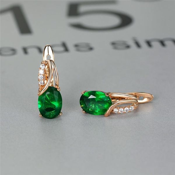 hoop & huggie luxury crystal oval wedding earrings trendy female green zircon stone dainty gold color small for women, Golden;silver
hoop & huggie luxury crystal oval wedding earrings trendy female green zircon stone dainty gold color small for women, Golden;silver