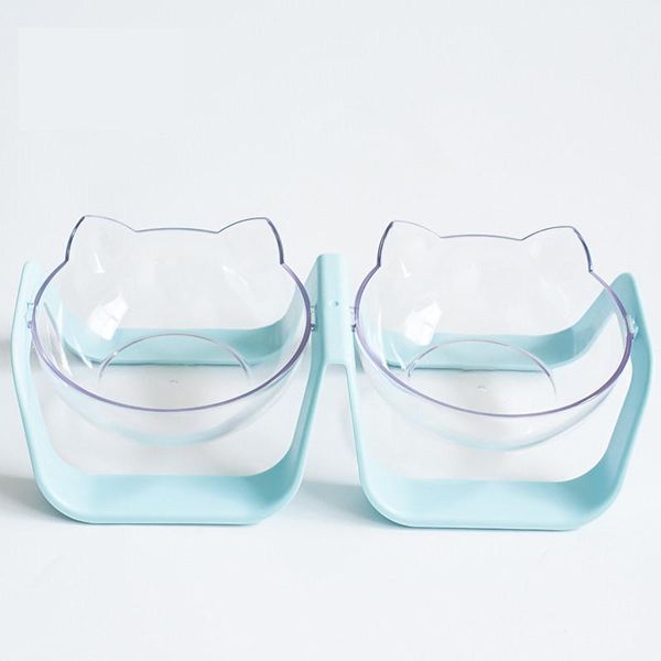 cat bowls & feeders double dog bowl transparent material non-slip food with protection cervical kitten pet supplies
cat bowls & feeders double dog bowl transparent material non-slip food with protection cervical kitten pet supplies
