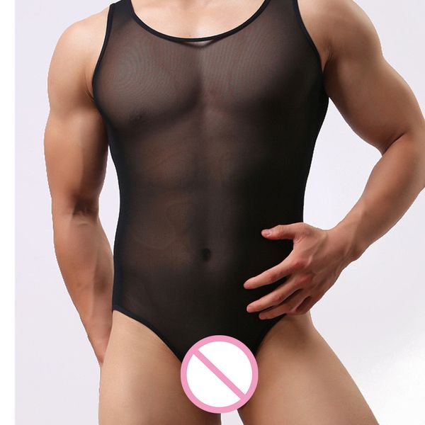 Sexy Jumpsuits Mesh Men Bodysuits Shapewear Male Transparent Wrestling Body Shaper Underwear Lingerie Men Jumpsuit Undershirts, Beige
Sexy Jumpsuits Mesh Men Bodysuits Shapewear Male Transparent Wrestling Body Shaper Underwear Lingerie Men Jumpsuit Undershirts, Beige