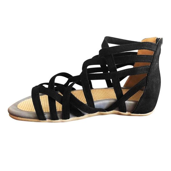 slippers sagace shoes for women 2021 fashion casual open toe cross strap wedges sandals hollow flat zipper metal buckle, Black
slippers sagace shoes for women 2021 fashion casual open toe cross strap wedges sandals hollow flat zipper metal buckle, Black