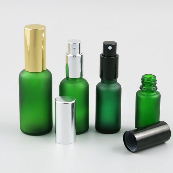 refillable frost green glass bottle with gold silver black aluminium mist sprayer 100ml 50ml 30ml 20ml 15ml 10ml
refillable frost green glass bottle with gold silver black aluminium mist sprayer 100ml 50ml 30ml 20ml 15ml 10ml