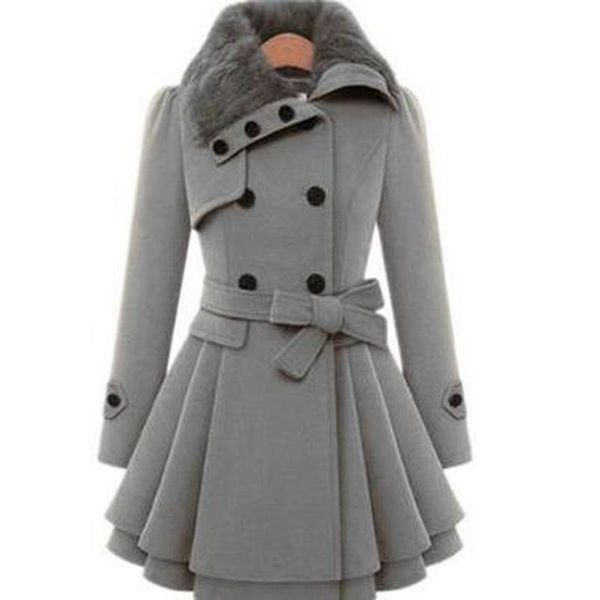 women's wool & blends women cashmere velvet warm thick plus size long jackets woolen overcoat fashion double-breasted slim 2021, Black
women's wool & blends women cashmere velvet warm thick plus size long jackets woolen overcoat fashion double-breasted slim 2021, Black