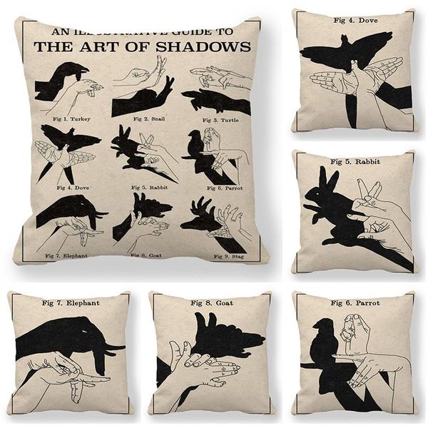 45 cm *45 cm the art of shadows animals dove super soft throw cushion cover home decoration pillowcase for living room
45 cm *45 cm the art of shadows animals dove super soft throw cushion cover home decoration pillowcase for living room