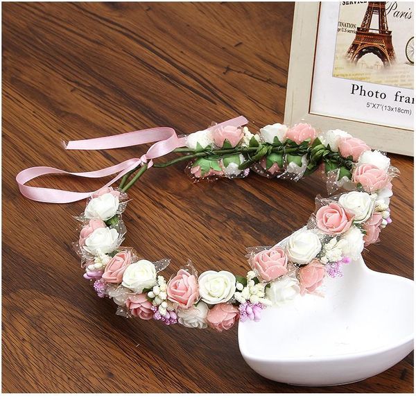 haimeikang 2021 spring romantic bridal wedding wreath headwear foam flower crown headband hairband for women hair acc qyljap, Silver
haimeikang 2021 spring romantic bridal wedding wreath headwear foam flower crown headband hairband for women hair acc qyljap, Silver