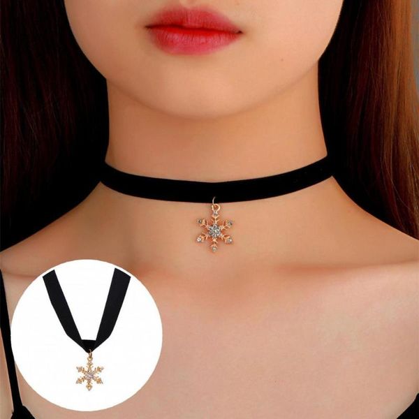 chokers imitation velvet collar chic christmas tree pendant choker necklace lightweight women shiny ladies gift, Golden;silver
chokers imitation velvet collar chic christmas tree pendant choker necklace lightweight women shiny ladies gift, Golden;silver