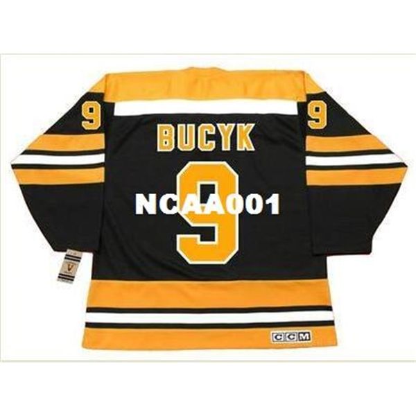 001s #9 johnny bucyk boston bruins 1974 ccm vintage hockey jersey or custom any name or number retro jersey, Black
001s #9 johnny bucyk boston bruins 1974 ccm vintage hockey jersey or custom any name or number retro jersey, Black