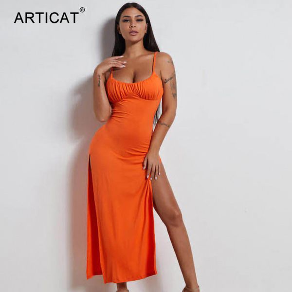 solid high split summer dresses for women 2021 spaghetti strap slim midi dress partywear orange backless vestidoshigh quality, Black;gray
solid high split summer dresses for women 2021 spaghetti strap slim midi dress partywear orange backless vestidoshigh quality, Black;gray