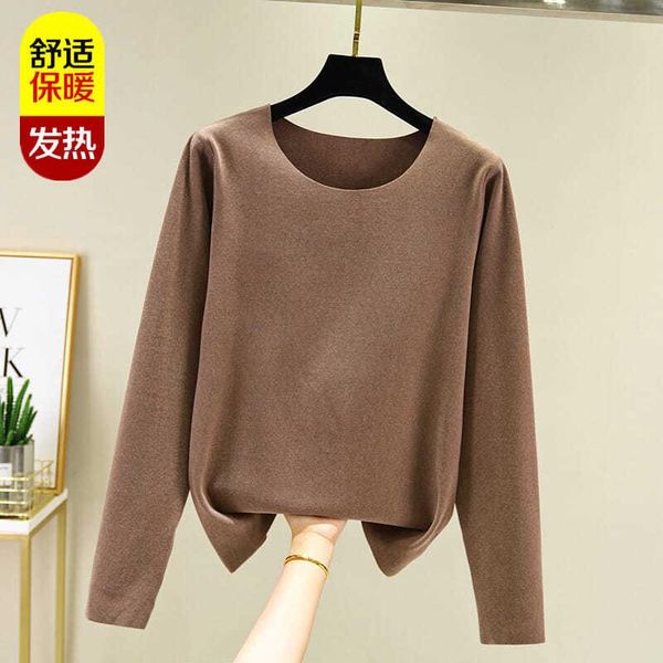women's t-shirt woman tshirts autumn winter seamless round neck mujer camisetas, White
women's t-shirt woman tshirts autumn winter seamless round neck mujer camisetas, White