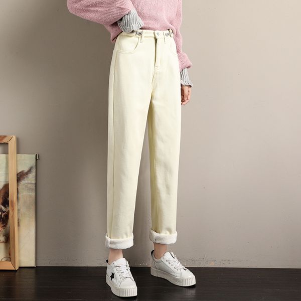guuzyuviz velvet jeans femme winter casual loose warm thicken denim jeans woman plus size black high waist wide leg pants mujer 210302, Blue
guuzyuviz velvet jeans femme winter casual loose warm thicken denim jeans woman plus size black high waist wide leg pants mujer 210302, Blue
