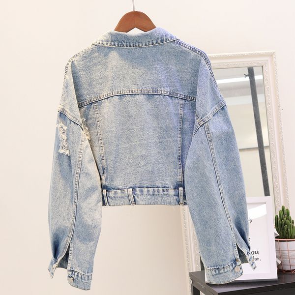 harajuku denim for sequin 2021 ladies autumn jeans jacket women clothes korean fashion long sleeve female coat 8f50, Black;brown
harajuku denim for sequin 2021 ladies autumn jeans jacket women clothes korean fashion long sleeve female coat 8f50, Black;brown