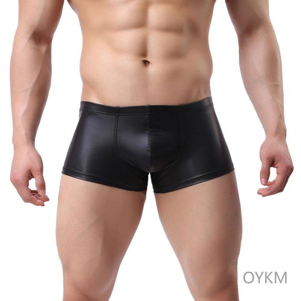 underpants men's underwear fun boxer shorts 2021 male patent leather with ring slim fit boxers drop, Black;white
underpants men's underwear fun boxer shorts 2021 male patent leather with ring slim fit boxers drop, Black;white