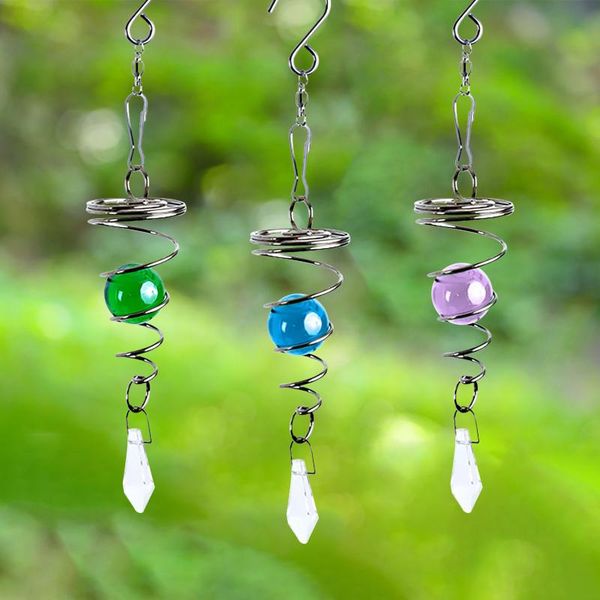 garden decorations glass ball stainless steel rotating wind chime crystal pendant sun catchers rainbow maker colorful home decoration
garden decorations glass ball stainless steel rotating wind chime crystal pendant sun catchers rainbow maker colorful home decoration