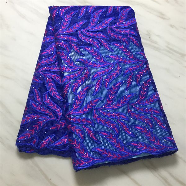 5yards/lot royal blue african cotton fabric embroidery match crystal french mesh lace for dressing pl31600, Black;white
5yards/lot royal blue african cotton fabric embroidery match crystal french mesh lace for dressing pl31600, Black;white