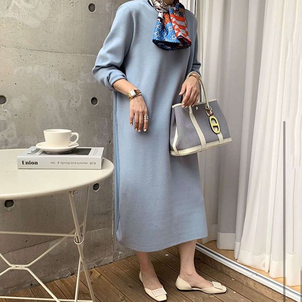 temperament patchwork round french korean pleated loose chic neck autumn long sleeve plush sweater dress hot, Black;gray
temperament patchwork round french korean pleated loose chic neck autumn long sleeve plush sweater dress hot, Black;gray