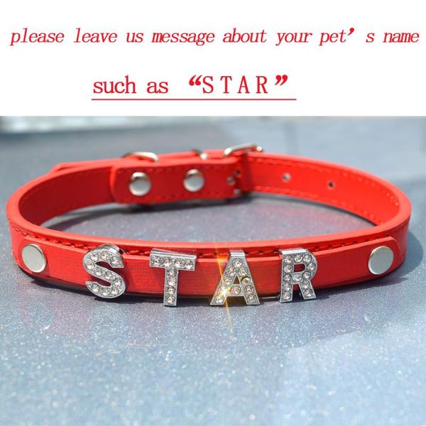 dog collars & leashes personalized collar customized name pet products for small dogs red pink black white adjustable 8-11''
dog collars & leashes personalized collar customized name pet products for small dogs red pink black white adjustable 8-11''