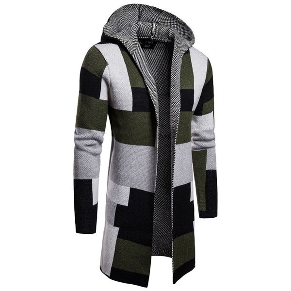 fashion jackets men long style cardigan outerwear sweater male button drop ship foreign trade stripe color matching kq3e, White
fashion jackets men long style cardigan outerwear sweater male button drop ship foreign trade stripe color matching kq3e, White