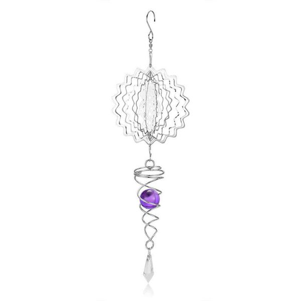 decorative objects & figurines 3d silent rotating stainless steel wind chime hollow wall hanging ornament decor
decorative objects & figurines 3d silent rotating stainless steel wind chime hollow wall hanging ornament decor