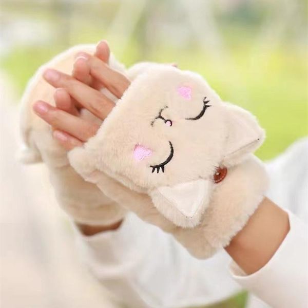 five fingers gloves fur fingerless women plush mittens half finger driving glove winter soft warm thick for girl, Blue;gray
five fingers gloves fur fingerless women plush mittens half finger driving glove winter soft warm thick for girl, Blue;gray