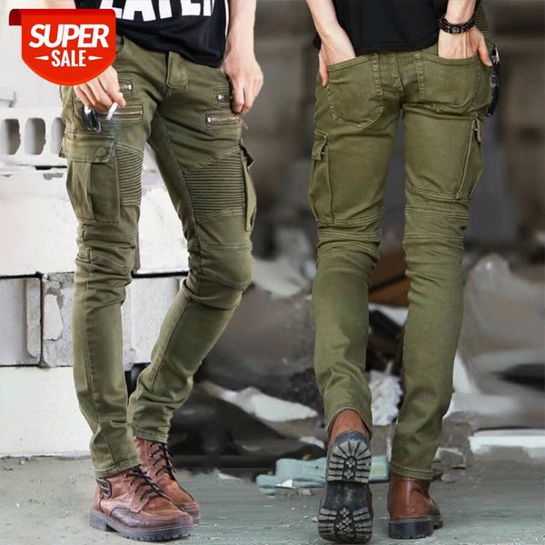 2019 new western fashion style wrinkle moto & biker men's skinny denim jeans pants street casual elastic full pants #fg2w, Blue
2019 new western fashion style wrinkle moto & biker men's skinny denim jeans pants street casual elastic full pants #fg2w, Blue