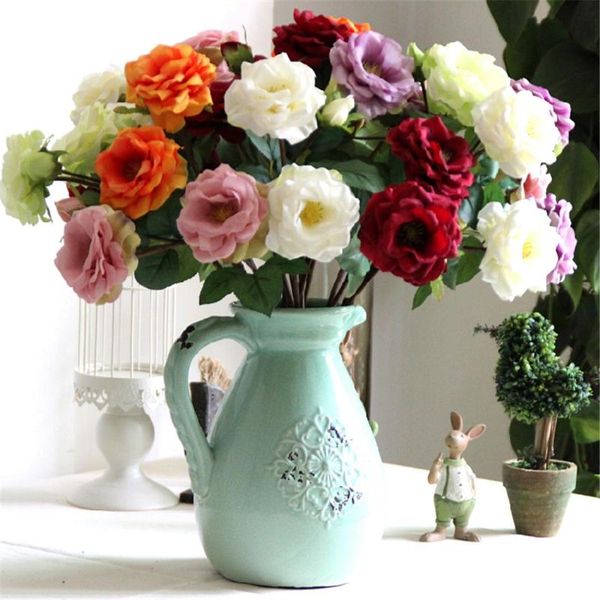 decorative flowers & wreaths wedding roses artificial silk peony real touch rose flower bridal bouquet home party decor
decorative flowers & wreaths wedding roses artificial silk peony real touch rose flower bridal bouquet home party decor