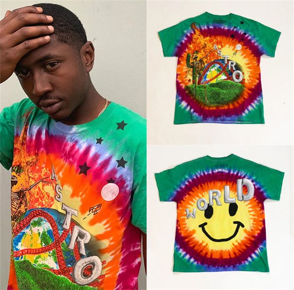 2021 new astroworld tie dye t shirt das mulheres dos homens 1:1 de alta qualidade camiseta superior travis scott t-shirts xcwd, White;black
2021 new astroworld tie dye t shirt das mulheres dos homens 1:1 de alta qualidade camiseta superior travis scott t-shirts xcwd, White;black