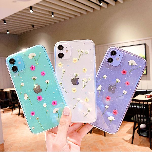 luxury dry flower transparent phone case for iphone 11pro max se 2020 x xr xs max 7 8 plus floral glitter shockproof soft cover
luxury dry flower transparent phone case for iphone 11pro max se 2020 x xr xs max 7 8 plus floral glitter shockproof soft cover
