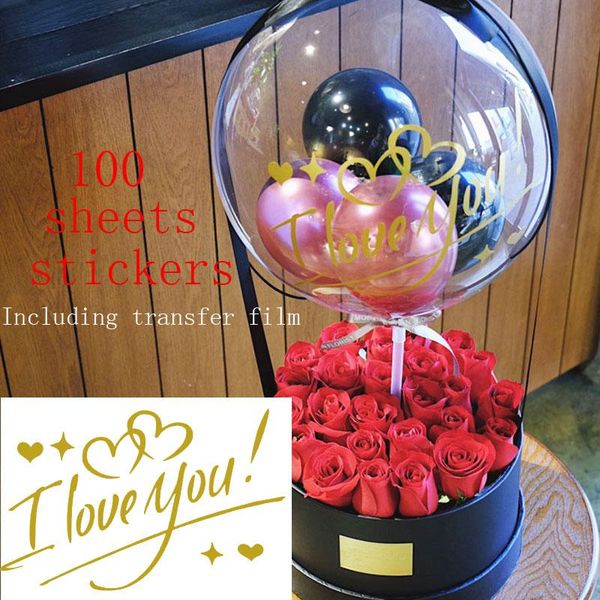 100pcs i love you custom balloon sticker wall sticker wedding birthday party decor diy name valentine's day suit for 18" balls
100pcs i love you custom balloon sticker wall sticker wedding birthday party decor diy name valentine's day suit for 18" balls