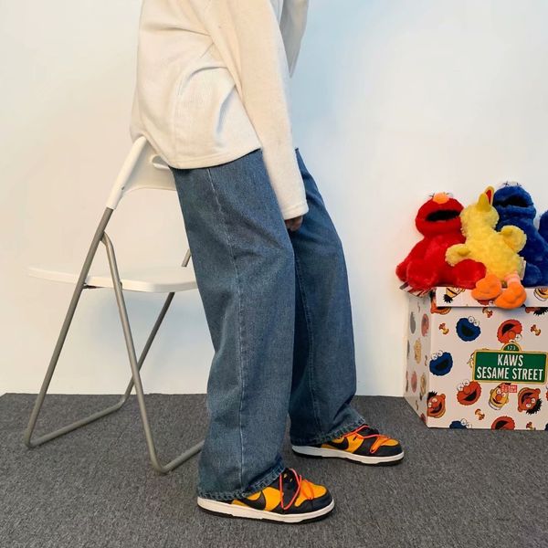 men's jeans men with long-legged breeches autumn korean style streetwear baggy jeans male brand blue harajuku clothes loose in a straig
men's jeans men with long-legged breeches autumn korean style streetwear baggy jeans male brand blue harajuku clothes loose in a straig