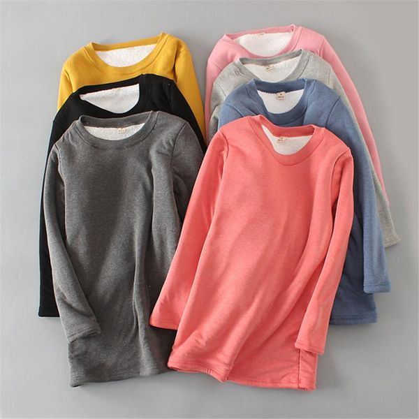 women's t-shirt 2021 autumn winter women t shirt tees long sleeve warm thick velvet t-shirts female bottoming underwear, White
women's t-shirt 2021 autumn winter women t shirt tees long sleeve warm thick velvet t-shirts female bottoming underwear, White