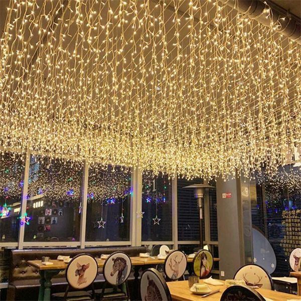 3x1/3x2/3x3m led icicle string lights christmas fairy lights garland outdoor home for wedding party curtain garden decoration
3x1/3x2/3x3m led icicle string lights christmas fairy lights garland outdoor home for wedding party curtain garden decoration