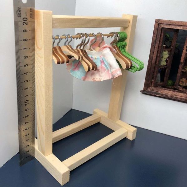 hangers & racks 10pcs practical non-slip wooden dolls clothes doll coat dress accessories jacket organization shelf
hangers & racks 10pcs practical non-slip wooden dolls clothes doll coat dress accessories jacket organization shelf