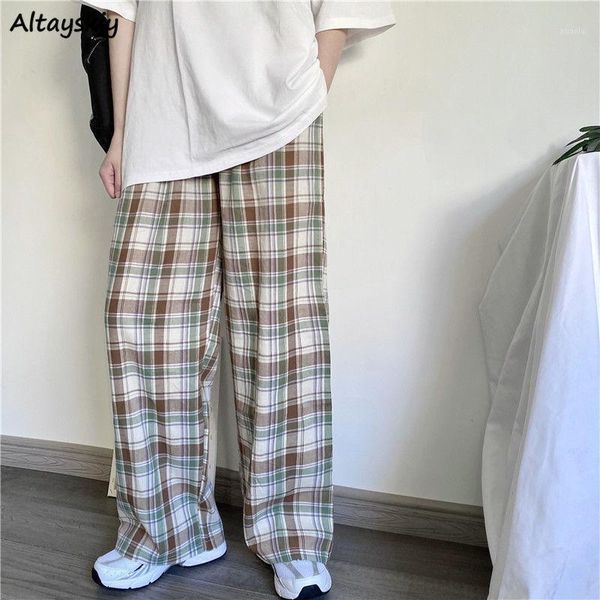 women's pants & capris wide leg women plaid plus size preppy fashion harajuku design trendy loose ulzzang streetweat chic ladies trouse, Black;white
women's pants & capris wide leg women plaid plus size preppy fashion harajuku design trendy loose ulzzang streetweat chic ladies trouse, Black;white