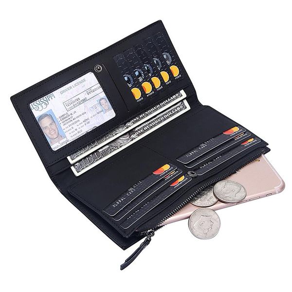 wallets business id holders zipper clutch purses coin purse male leather solid wallet men phone packs long men's, Red;black
wallets business id holders zipper clutch purses coin purse male leather solid wallet men phone packs long men's, Red;black