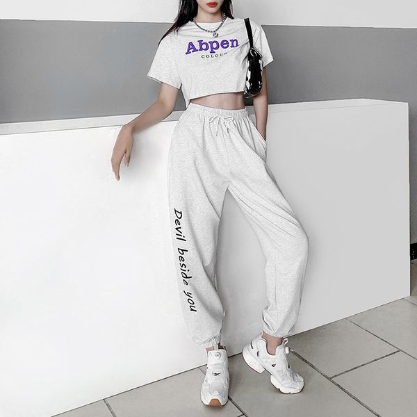 streetwear sweatpants women casual track pants women high waist joggers women trousers loose pants with print fashion, Black;white
streetwear sweatpants women casual track pants women high waist joggers women trousers loose pants with print fashion, Black;white
