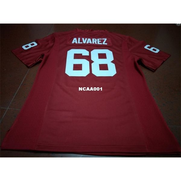 001 #68 jonathan alvarez red white oklahoma sooners alumni college jersey or custom any name or number jersey, Black
001 #68 jonathan alvarez red white oklahoma sooners alumni college jersey or custom any name or number jersey, Black