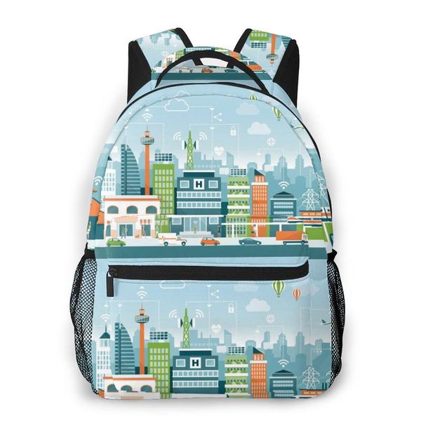 backpack mountaineering smart city with contemporary buildings shoulder bags backpacks
backpack mountaineering smart city with contemporary buildings shoulder bags backpacks