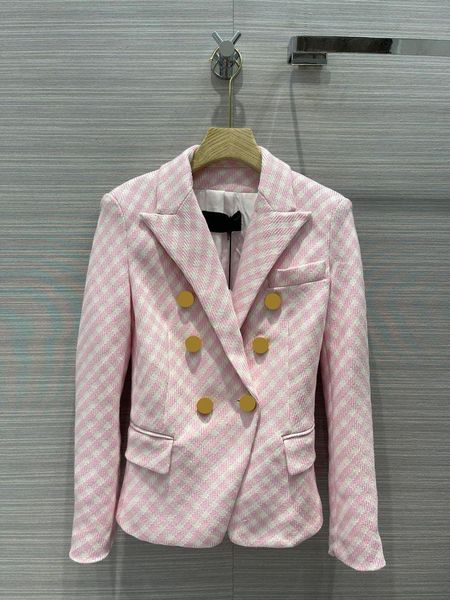 women's suits & blazers office style plaid suit coat for women spring fall 2021 high-end brand double breasted slim blazer fashion swee, White;black
women's suits & blazers office style plaid suit coat for women spring fall 2021 high-end brand double breasted slim blazer fashion swee, White;black
