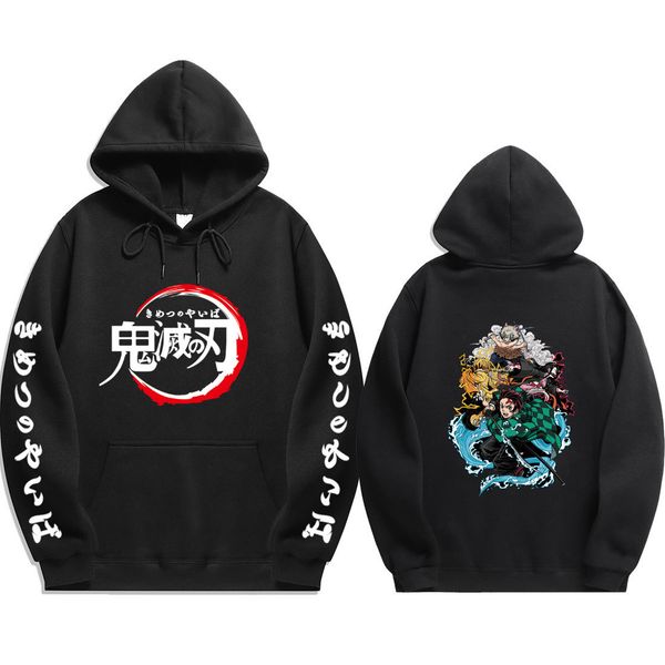 new 2021 demon slayer hoodies streetwear sweatshirt men fashion autumn winter hip hop hoodie pullover harajuku 29mk, Black
new 2021 demon slayer hoodies streetwear sweatshirt men fashion autumn winter hip hop hoodie pullover harajuku 29mk, Black