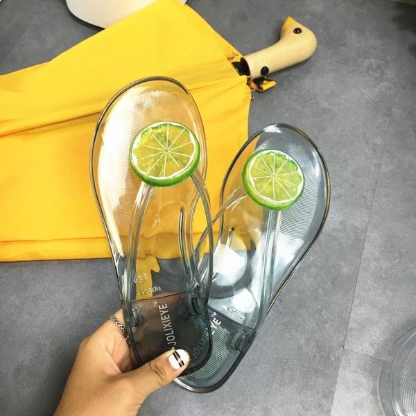slippers female slates pvc flip flops summer style jelly transparent woman fruit lemon flip-flops couple beach sandals, Black
slippers female slates pvc flip flops summer style jelly transparent woman fruit lemon flip-flops couple beach sandals, Black