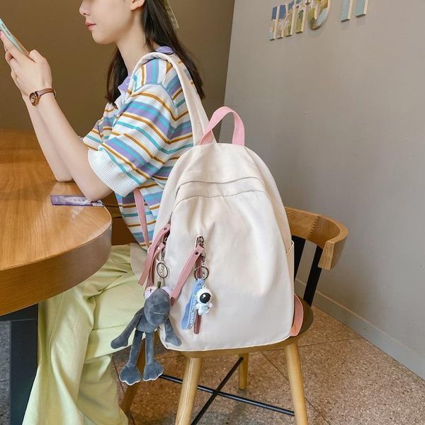 backpack cute nylon waterproof women's kawaii japanese school girl simple fashion bags for women outdoor travel
backpack cute nylon waterproof women's kawaii japanese school girl simple fashion bags for women outdoor travel