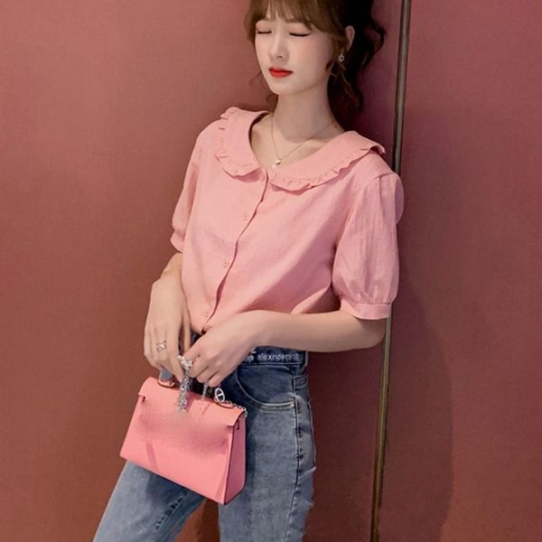 womens blouse womens and blouses lady fashion women pure short sleeve casual shirt lapel blouse ropa mujer, White
womens blouse womens and blouses lady fashion women pure short sleeve casual shirt lapel blouse ropa mujer, White