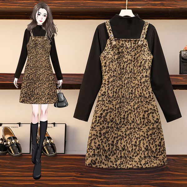 selling mode ins cloth woman t-shirt and leopard strap dressed in two pieces defines female tender sundresss plus size outfit i, Black
selling mode ins cloth woman t-shirt and leopard strap dressed in two pieces defines female tender sundresss plus size outfit i, Black