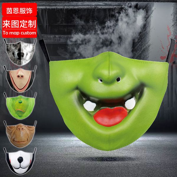 high-quality s green hair monster animal series 3d digital printing dust-proof washable adjustable ear hanging life mask
high-quality s green hair monster animal series 3d digital printing dust-proof washable adjustable ear hanging life mask