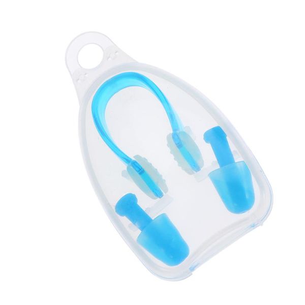 pool & accessories practical waterproof silica swimming earplugs nose clip ear protector suit (light blue)
pool & accessories practical waterproof silica swimming earplugs nose clip ear protector suit (light blue)