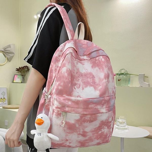 backpack diehe tie-dye canvas women female lovely travel bag teenage girls schoolbag lady's knapsack small book
backpack diehe tie-dye canvas women female lovely travel bag teenage girls schoolbag lady's knapsack small book