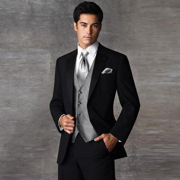 men's suits & blazers classic mens notch collar black groomsmen tuxedos 3pieces elehant business men prom wear(jacket+pants+vest+tie), White;black
men's suits & blazers classic mens notch collar black groomsmen tuxedos 3pieces elehant business men prom wear(jacket+pants+vest+tie), White;black